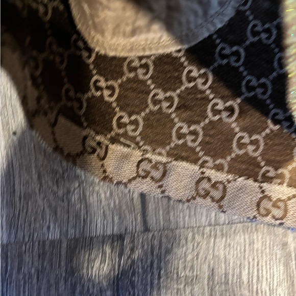 Gucci Beige Monogram High Waist Shorts - Picture 8 of 11